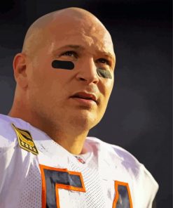 Close Up Brian Urlacher Diamond Painting