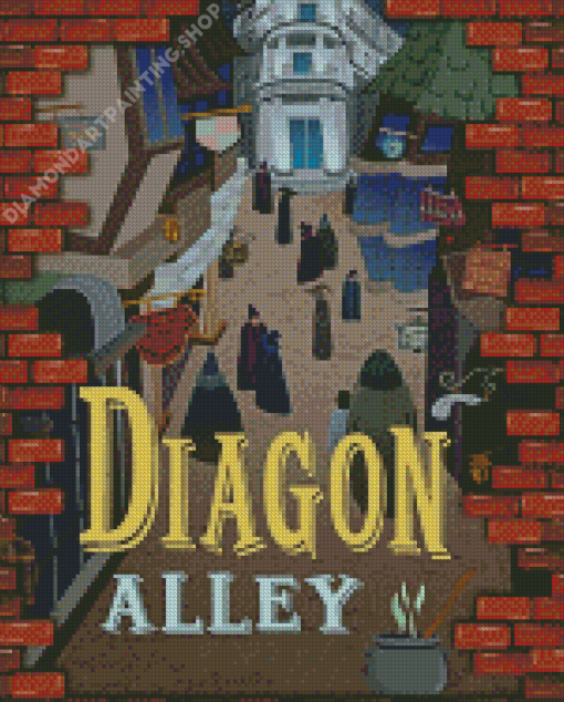 Diagon Alley Diamond Painting