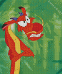 Disney Mushu Diamond Painting