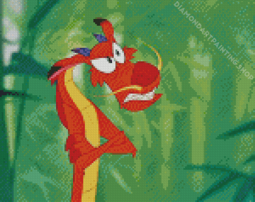 Disney Mushu Diamond Painting