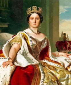 Elegant Queen Victoria Diamond Painting