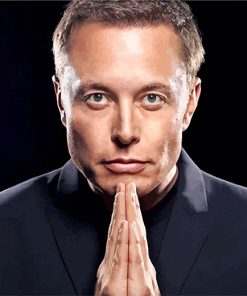 Elon Reeve Musk Photoshoot Diamond Painting