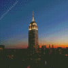 Empire State Sunset Diamond Painting