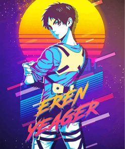 Eren Yeager Illustration Diamond Painting