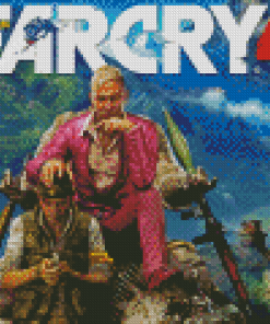 Far Cry Video Game Diamond Painting