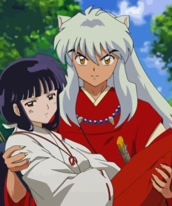 Inuyasha And Kikyo Anime Diamond Painting