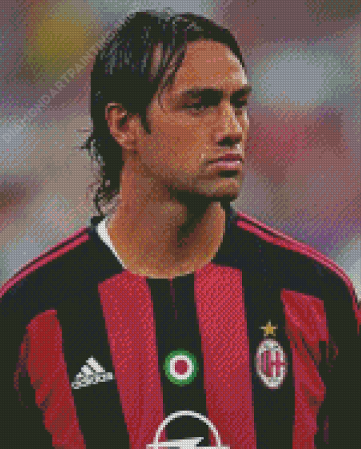 Italian Football Player Alessandro Nesta Diamond Painting