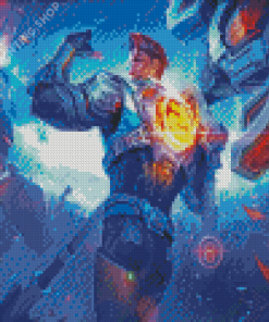 Jayce Game Art Diamond Painting