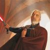 Jedi Master Count Dooku Diamond Painting