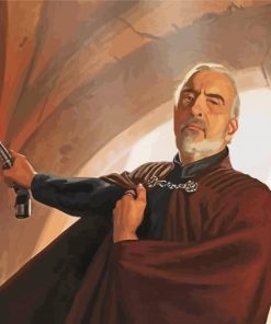 Jedi Master Count Dooku Diamond Painting