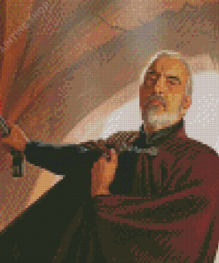 Jedi Master Count Dooku Diamond Painting