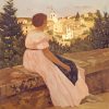 La Robe Rose By Frederic Bazille Diamond Painting