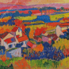 Landscape Near Chatou By Andre Derain Diamond Painting