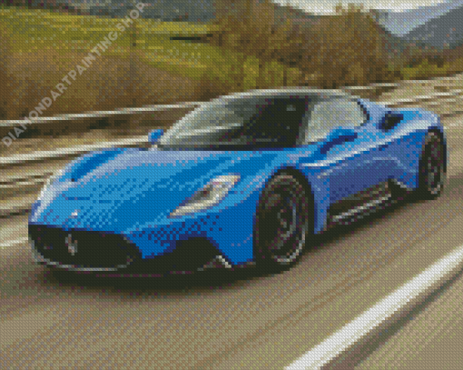 MC20 Maserati Diamond Painting