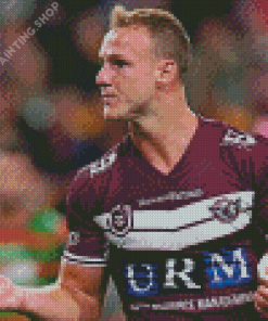 Manly NRL Player Diamond Painting