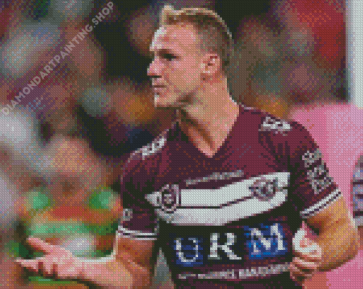 Manly NRL Player Diamond Painting