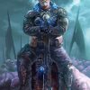 Marcus Fenix Gears Of War Diamond Painting