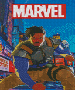 Marvel Erik Killmonger Poster Diamond Painting