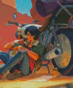 Megalobox Joe Anime Boy Diamond Painting