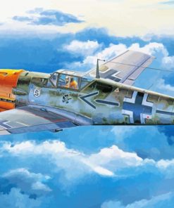 Messerschmitt Bf 109 Aviation Diamond Painting