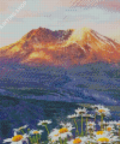 Mount St Helens Diamond Painting