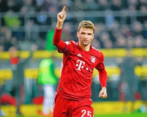 Munich Player Thomas Muller Diamond Painting