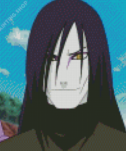 Naruto Manga Orochimaru Diamond Painting