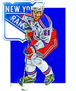 New York Rangers Player Diamond Painting