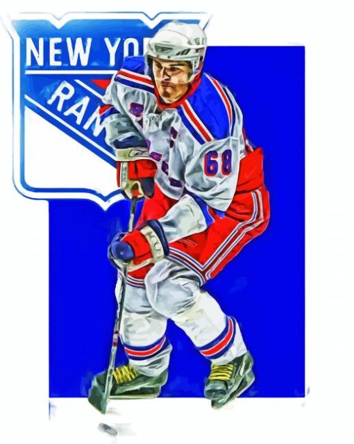 New York Rangers Player Diamond Painting