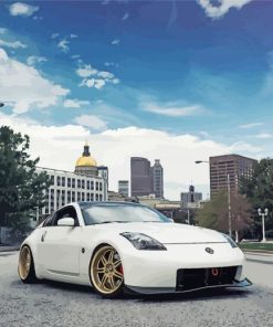 Nissan 350z Car Diamond Painting