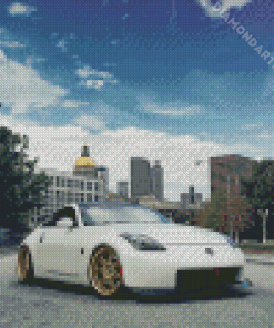 Nissan 350z Car Diamond Painting