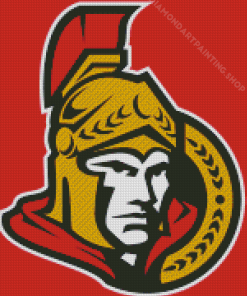 Ottawa Senators Logo Diamond Painting