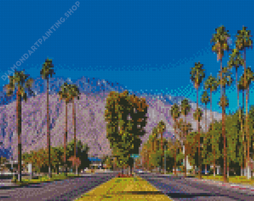 Palm Desert City Diamond Painting