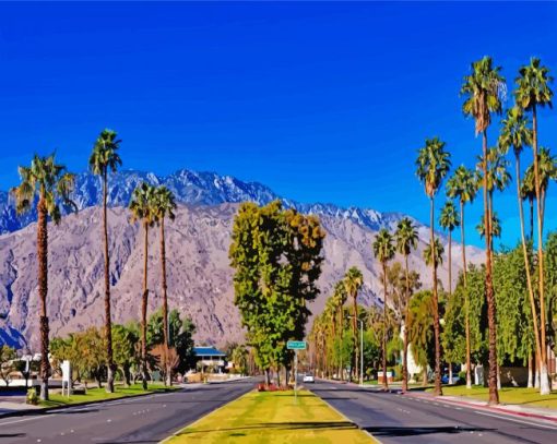 Palm Desert City Diamond Painting