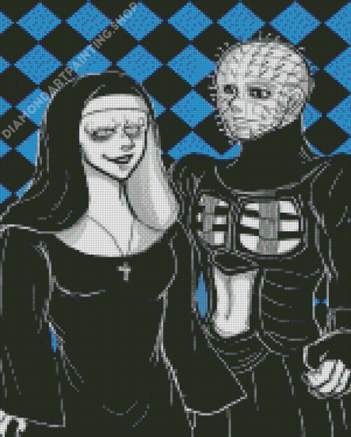 Pinhead And His Lover Diamond Painting