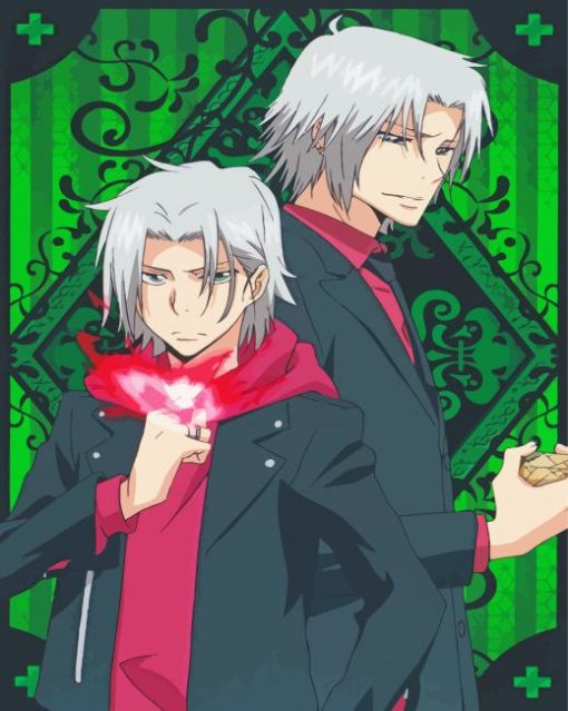 Reborn Hayato Gokudera Diamond Painting