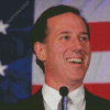 Rick Santorum Smiling Diamond Painting