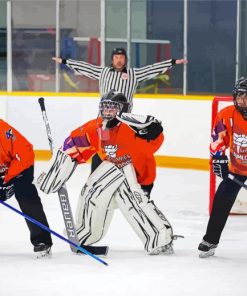 Ringette Players Diamond Painting