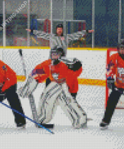 Ringette Players Diamond Painting