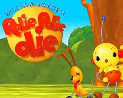 Rolie Polie Olie Poster Diamond Painting