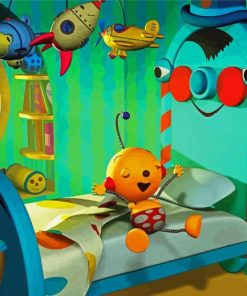 Rolie Polie Olie Character Diamond Painting