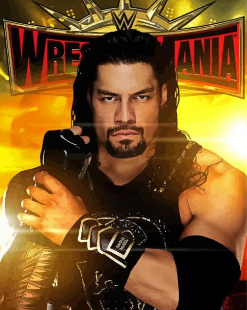 Roman Reigns Diamond Painting