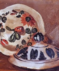 Soup Bowl Covers By Frederic Bazille Diamond Painting