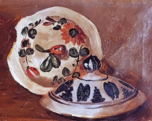 Soup Bowl Covers By Frederic Bazille Diamond Painting