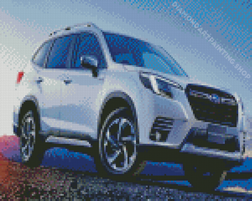 Subaru Forester Car Diamond Painting