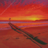 Sunrise At Manly Beach Diamond Painting