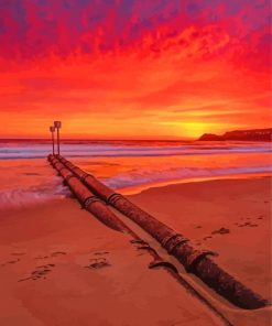 Sunrise At Manly Beach Diamond Painting