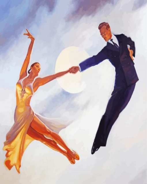 Swing Dancers Diamond Painting