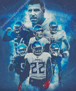 Tennessee Titans Players Art Diamond Painting