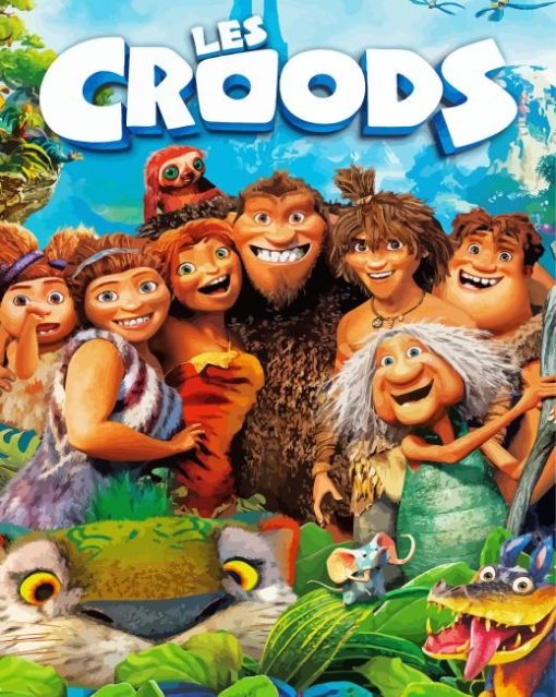 The Croods Animated Movie Diamond Painting